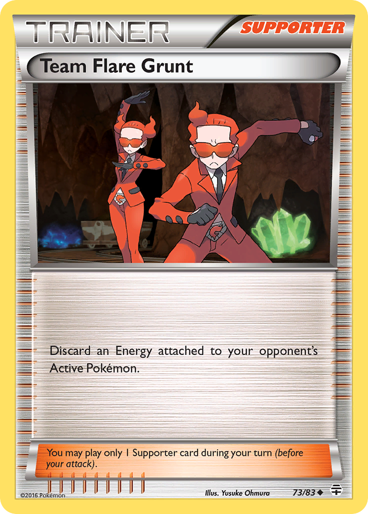 Team Flare Grunt (73/83) [XY: Generations] | Exor Games Summserside