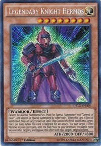 Legendary Knight Hermos [DRL2-EN008] Secret Rare | Exor Games Summserside