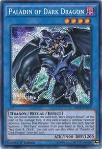Paladin of Dark Dragon [DRL2-EN018] Secret Rare | Exor Games Summserside