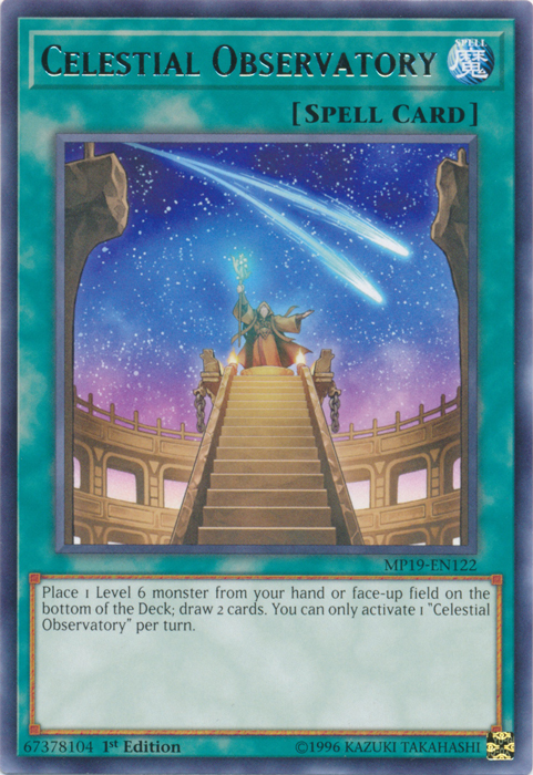 Celestial Observatory [MP19-EN122] Rare | Exor Games Summserside