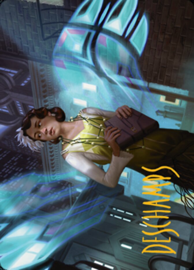 Giada, Font of Hope 1 Art Card (Gold-Stamped Signature) [Streets of New Capenna Art Series] | Exor Games Summserside