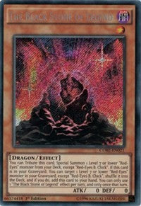 The Black Stone of Legend [CORE-EN021] Secret Rare | Exor Games Summserside