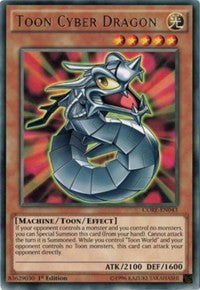 Toon Cyber Dragon [CORE-EN043] Rare | Exor Games Summserside