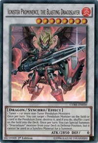 Ignister Prominence, the Blasting Dracoslayer [CORE-EN050] Ultra Rare | Exor Games Summserside