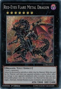 Red-Eyes Flare Metal Dragon [CORE-EN054] Secret Rare | Exor Games Summserside