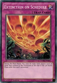 Extinction on Schedule [CORE-EN081] Common | Exor Games Summserside