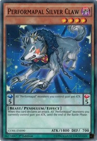 Performapal Silver Claw [CORE-EN090] Common | Exor Games Summserside