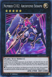 Number C102: Archfiend Seraph [MP15-EN024] Super Rare | Exor Games Summserside