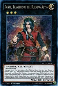 Dante, Traveler of the Burning Abyss [MP15-EN121] Secret Rare | Exor Games Summserside