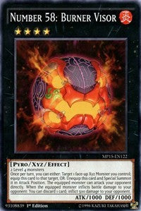 Number 58: Burner Visor [MP15-EN122] Common | Exor Games Summserside
