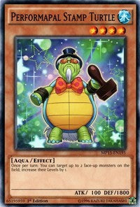 Performapal Stamp Turtle [MP15-EN195] Common | Exor Games Summserside