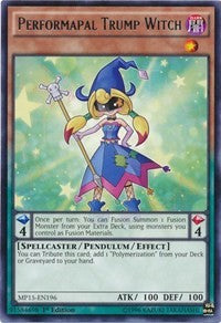 Performapal Trump Witch [MP15-EN196] Rare | Exor Games Summserside