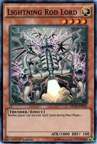 Lightning Rod Lord [MP15-EN216] Super Rare | Exor Games Summserside