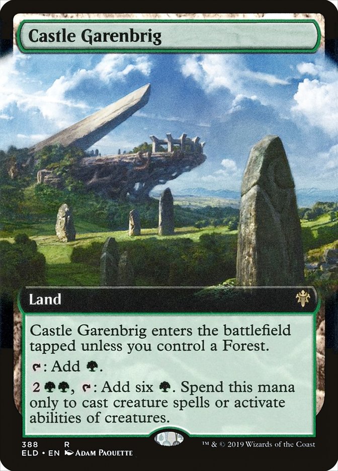 Castle Garenbrig (Extended Art) [Throne of Eldraine] | Exor Games Summserside