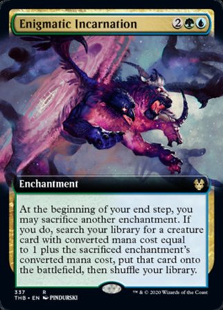 Enigmatic Incarnation (Extended Art) [Theros Beyond Death] | Exor Games Summserside