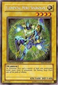 Elemental HERO Sparkman [EHC2-EN001] Secret Rare | Exor Games Summserside