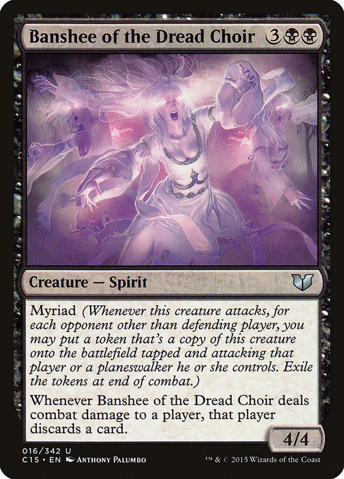 Banshee of the Dread Choir [Commander 2015] | Exor Games Summserside