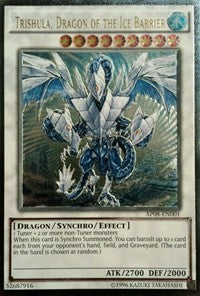 Trishula, Dragon of the Ice Barrier [AP08-EN001] Ultimate Rare | Exor Games Summserside