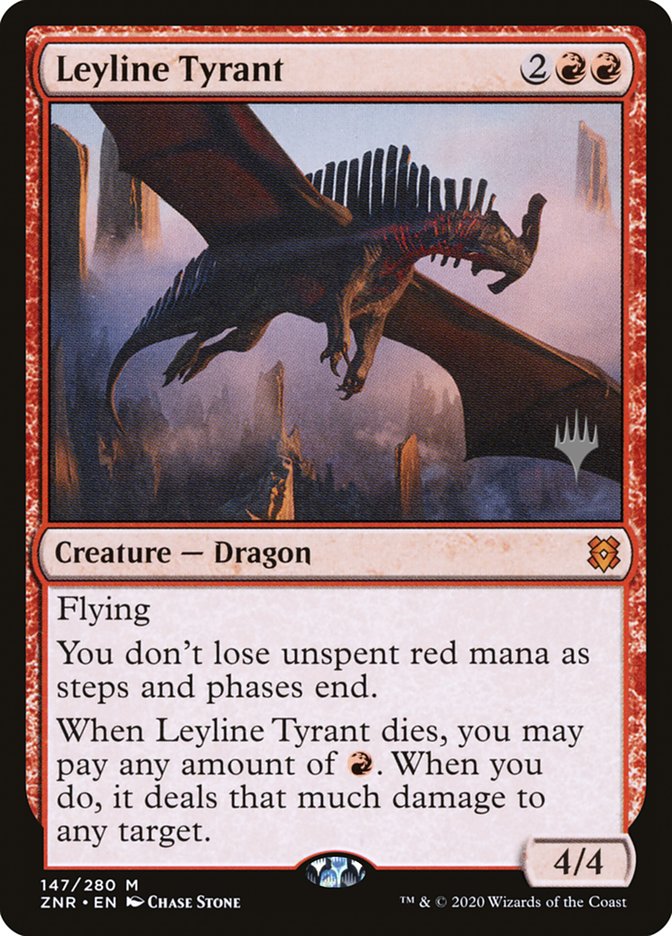 Leyline Tyrant (Promo Pack) [Zendikar Rising Promos] | Exor Games Summserside