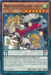 Majespecter Unicorn - Kirin [DOCS-EN029] Rare | Exor Games Summserside