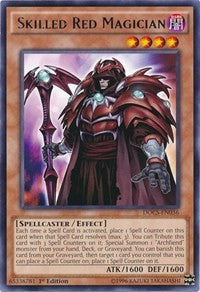 Skilled Red Magician [DOCS-EN036] Rare | Exor Games Summserside