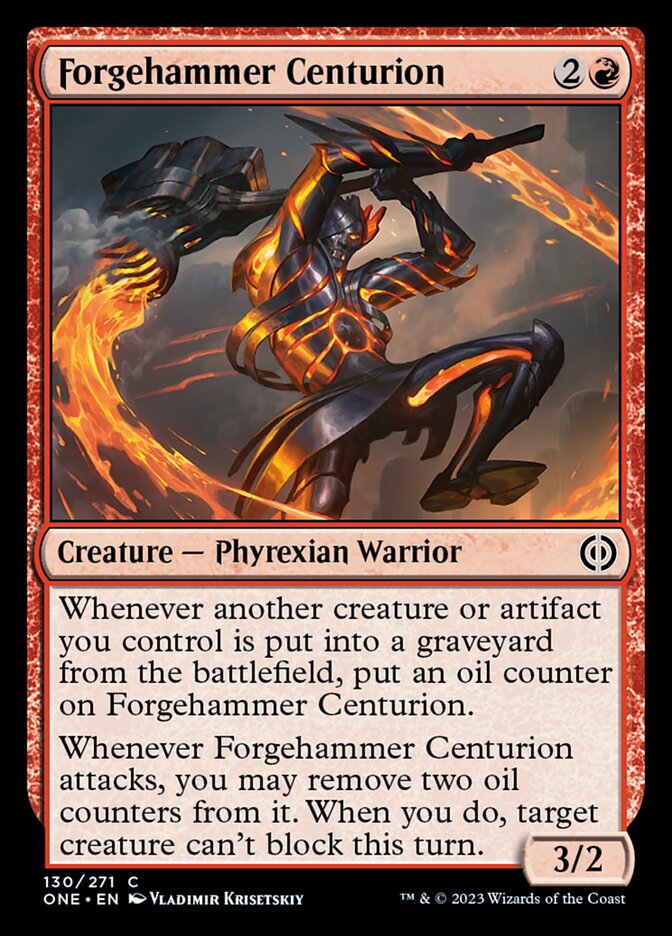 Forgehammer Centurion [Phyrexia: All Will Be One] | Exor Games Summserside