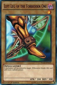 Left Leg of the Forbidden One (A) [YGLD-ENA19] Ultra Rare | Exor Games Summserside