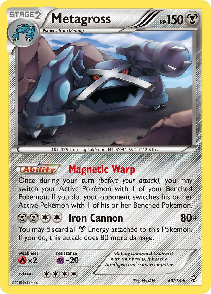 Metagross (49/98) (Theme Deck Exclusive) [XY: Ancient Origins] | Exor Games Summserside