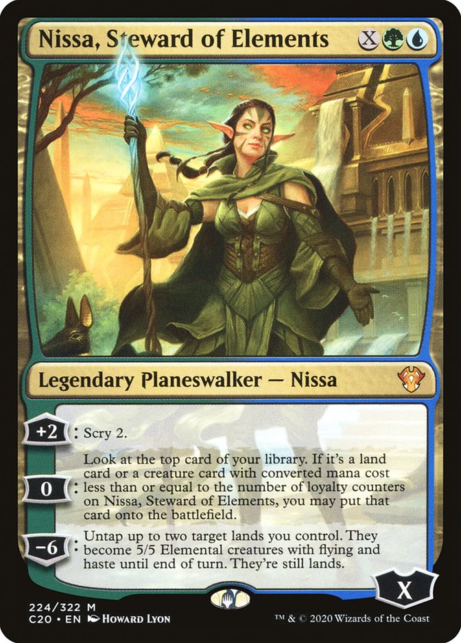 Nissa, Steward of Elements [Commander 2020] | Exor Games Summserside