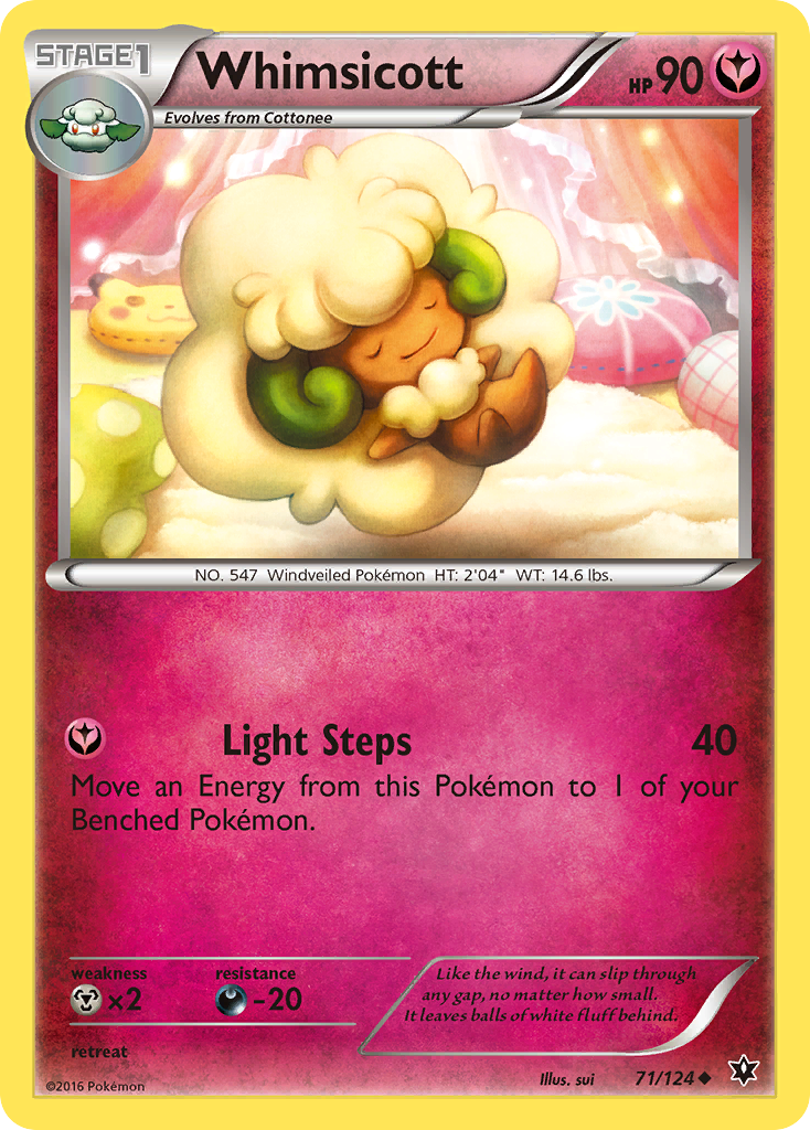 Whimsicott (71/124) [XY: Fates Collide] | Exor Games Summserside