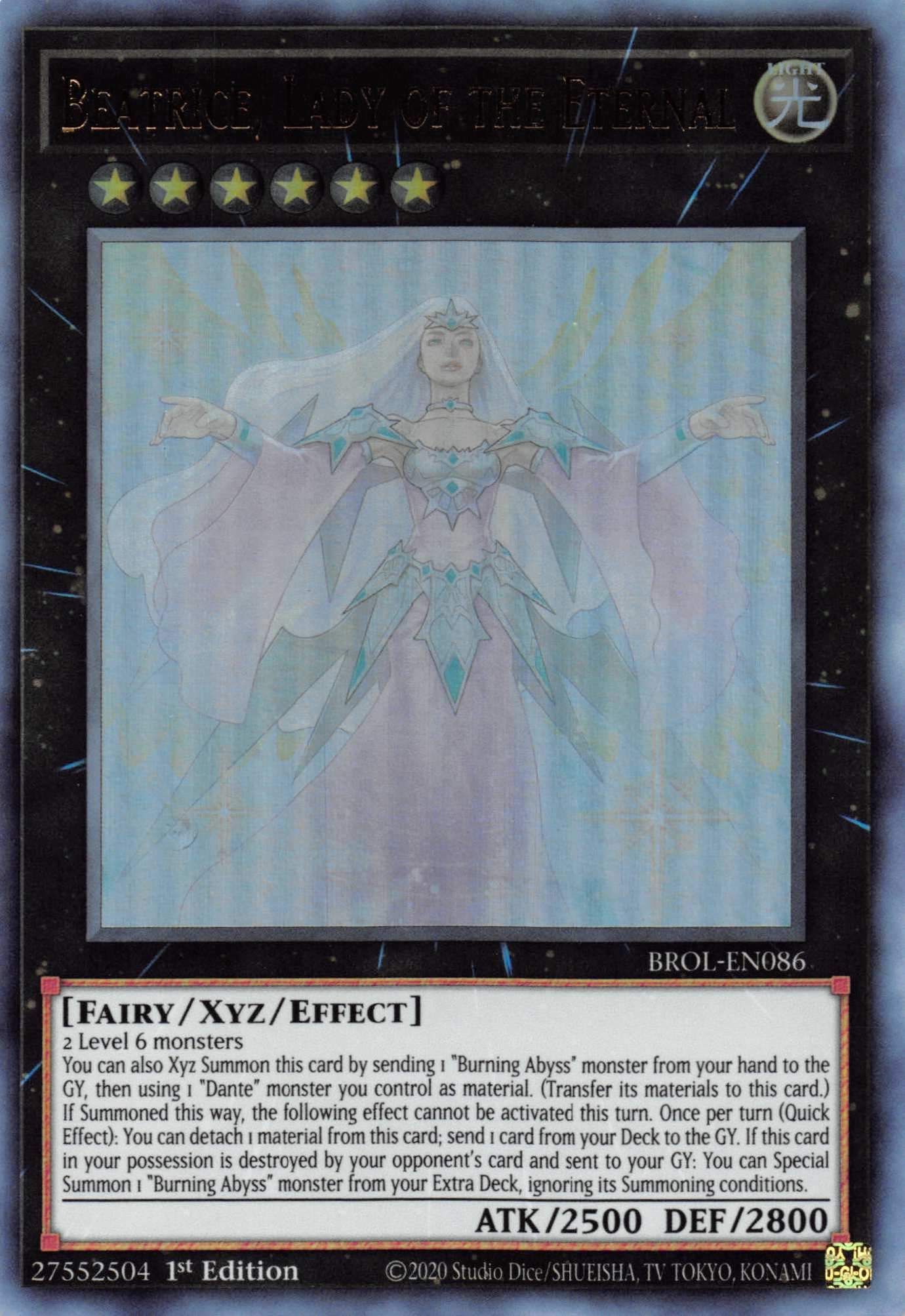 Beatrice, Lady of the Eternal [BROL-EN086] Ultra Rare | Exor Games Summserside