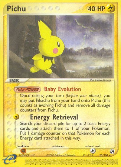 Pichu (20/100) [EX: Sandstorm] | Exor Games Summserside