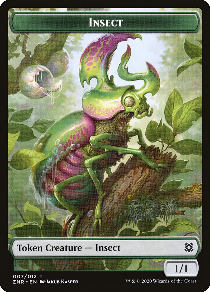 Insect Token [Zendikar Rising] | Exor Games Summserside