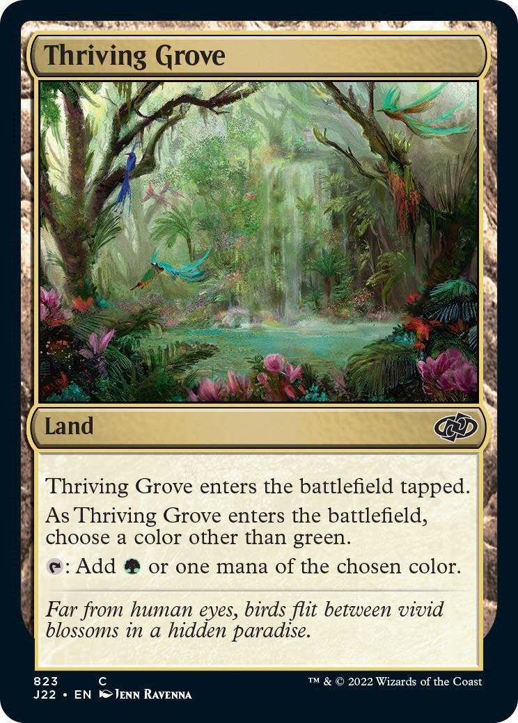 Thriving Grove [Jumpstart 2022] | Exor Games Summserside