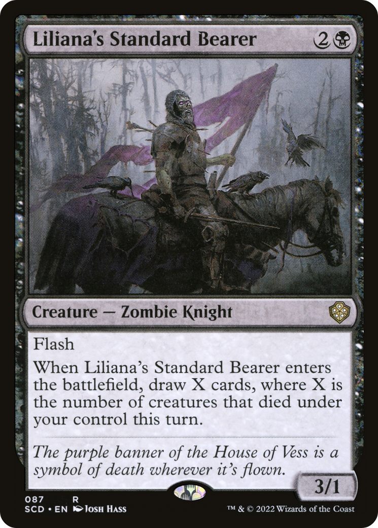 Liliana's Standard Bearer [Starter Commander Decks] | Exor Games Summserside