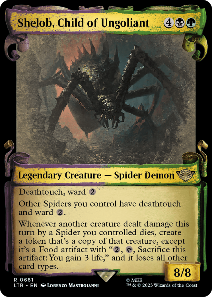 Shelob, Child of Ungoliant [The Lord of the Rings: Tales of Middle-Earth Showcase Scrolls] | Exor Games Summserside