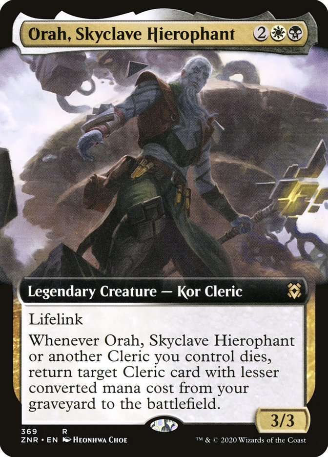 Orah, Skyclave Hierophant (Extended) [Zendikar Rising] | Exor Games Summserside