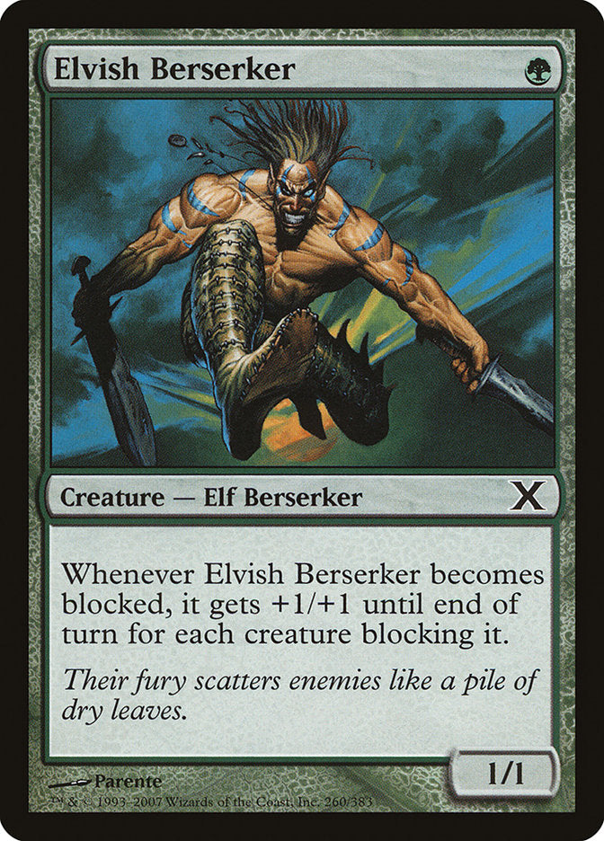 Elvish Berserker [Tenth Edition] | Exor Games Summserside