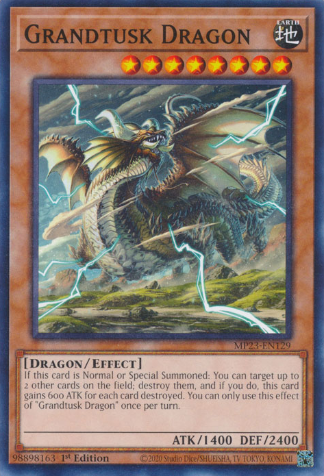 Grandtusk Dragon [MP23-EN129] Common | Exor Games Summserside