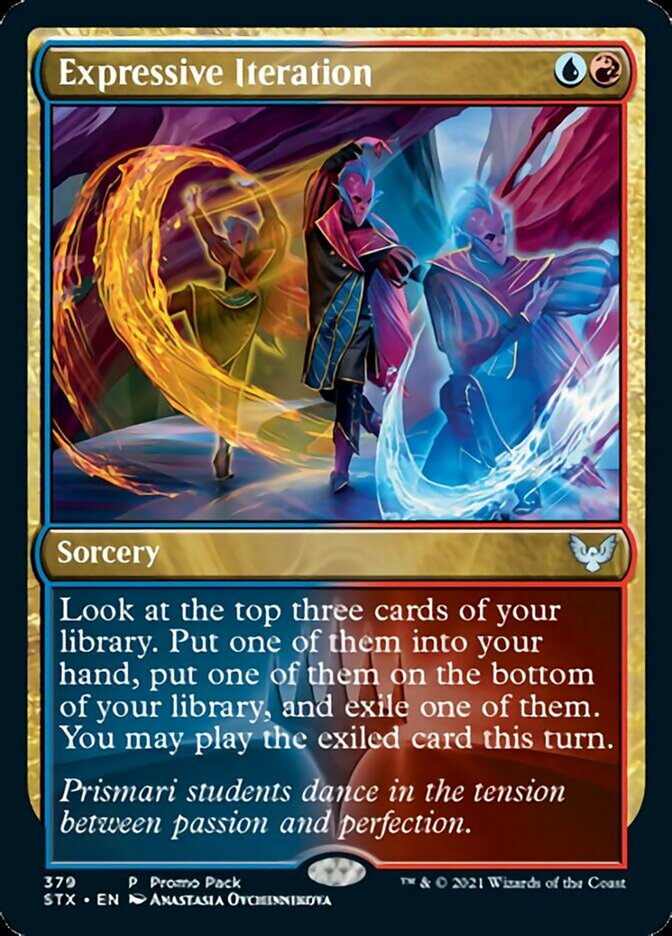 Expressive Iteration (Promo Pack) [Strixhaven: School of Mages] | Exor Games Summserside