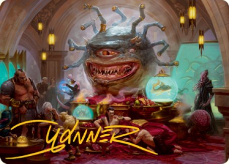 Xanathar, Guild Kingpin Art Card (Gold-Stamped Signature) [Dungeons & Dragons: Adventures in the Forgotten Realms Art Series] | Exor Games Summserside