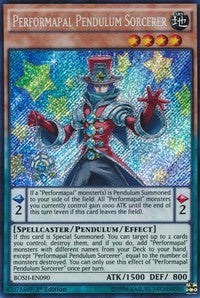 Performapal Pendulum Sorcerer [BOSH-EN090] Secret Rare | Exor Games Summserside