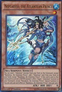 Neptabyss, the Atlantean Prince [BOSH-EN092] Ultra Rare | Exor Games Summserside