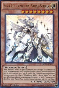 Black Luster Soldier - Sacred Soldier [BOSH-EN097] Ultra Rare | Exor Games Summserside