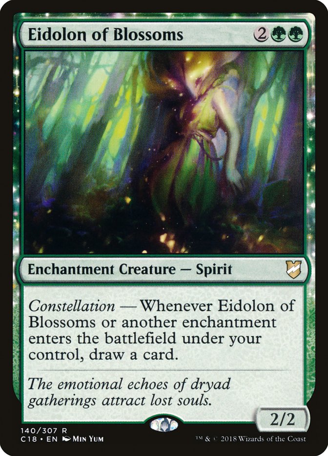 Eidolon of Blossoms [Commander 2018] | Exor Games Summserside