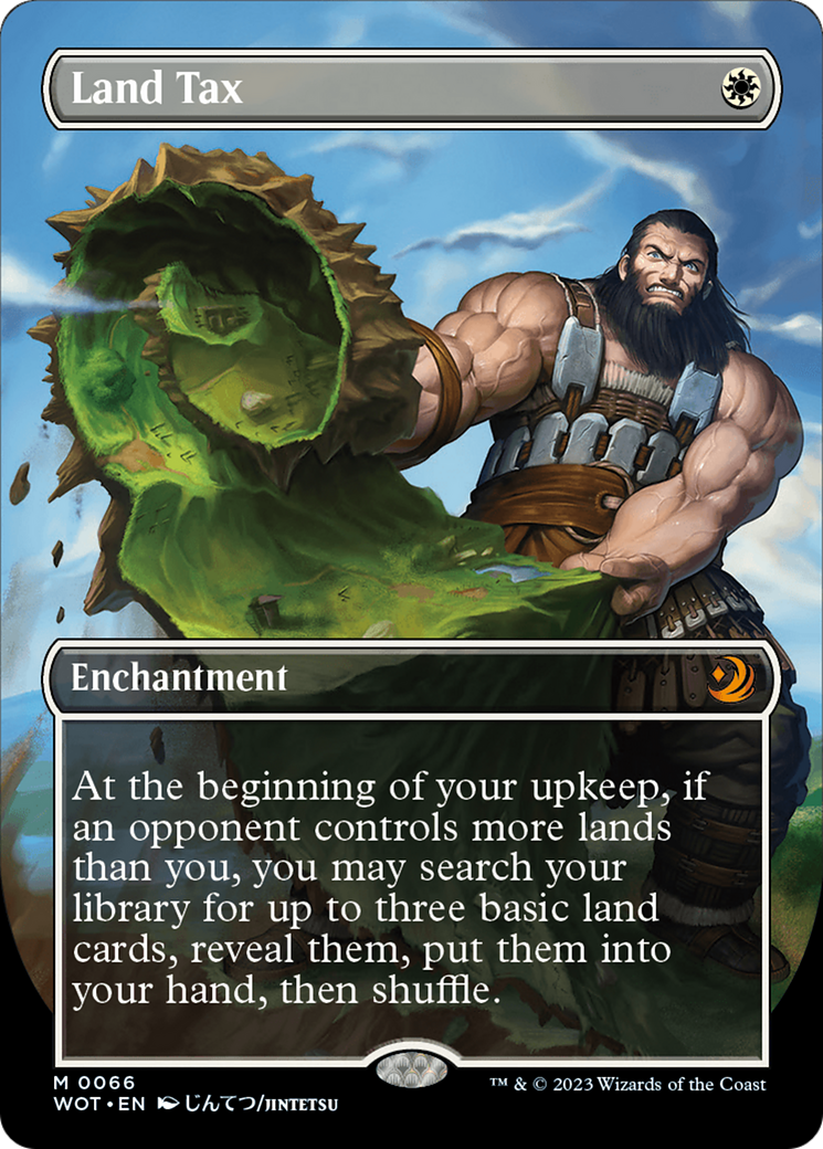 Land Tax (Anime Borderless) [Wilds of Eldraine: Enchanting Tales] | Exor Games Summserside