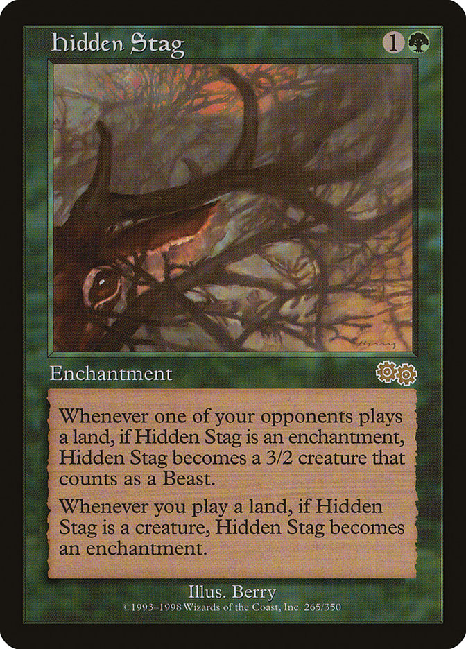 Hidden Stag [Urza's Saga] | Exor Games Summserside