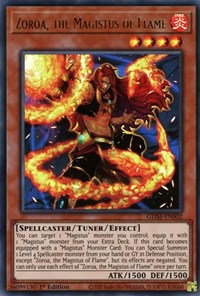 Zoroa, the Magistus of Flame [GEIM-EN002] Ultra Rare | Exor Games Summserside