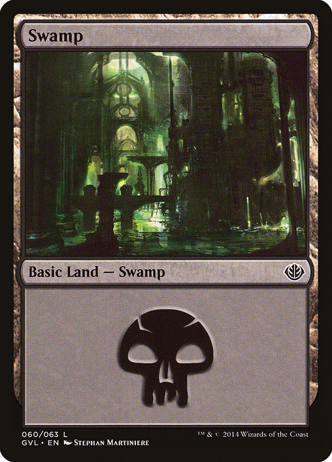 Swamp (60) (Garruk vs. Liliana) [Duel Decks Anthology] | Exor Games Summserside