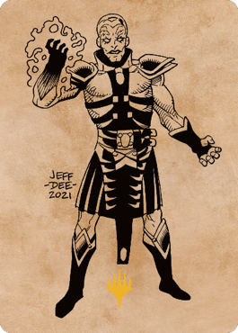 Jon Irenicus, Shattered One Art Card (67) (Gold-Stamped) [Commander Legends: Battle for Baldur's Gate Art Series] | Exor Games Summserside
